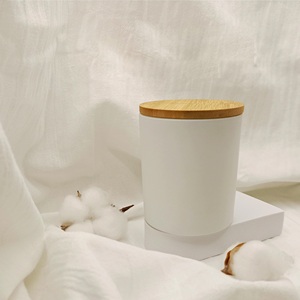 Food <b>Storage</b> Container Cylinder Shape Wooden Lid Airtight Minimalist Design <b>Kitchen</b> Use - Product Image 3