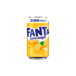 โคคา-โคล่า แฟนต้า ซีโร่ ชูการ์ เฟรชโซดา รสชาติต่างๆ จากเกาหลี ขนาด 350 มล. ซีโร่ พีช / ซีโร่ เรปส์ / ซีโร่ สับปะรด - Product Image 3