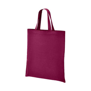 กระเป๋าผ้าแคนวาสทนทานพร้อมหูหิ้วสั้น กระเป๋าโท้ทแบบใช้ซ้ำได้สำหรับใช้ในชีวิตประจำวัน - Product Image 3