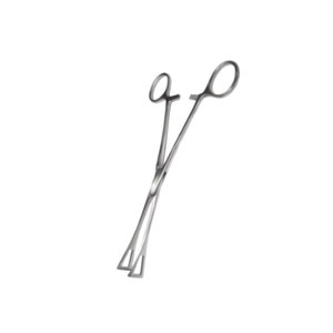 Pinza para Tejidos Duval Pennington de Acero Inoxidable, Pinzas Quirúrgicas Atraumáticas para Cirugía Intestinal y General, Uso Hospitalario - Product Image 1