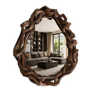 Miroir décoratif mural Kasela, miroir élégant et stylé pour la décoration intérieure moderne - Product Image 1