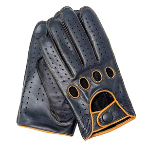 Guantes de Conducción de Cuero para Hombre y Mujer, con Pantalla Táctil, Cálidos para Invierno, de Cuero Puro, para Coche, Dedos Completos, Lisos, Estilo 2026 - Product Image 5