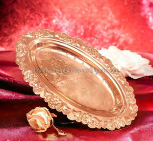 Mini <b>Copper</b> Serving Tray, Table Decor, Home Decor, Birthday, <b>Anniversary</b> <b>Gift</b> - Product Image 2