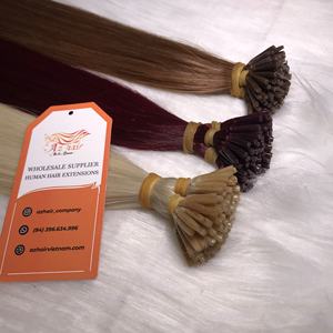 Prix de gros Kératine I Tip Extensions de cheveux humains droits Grand stock Cheveux de matière première - Product Image 3
