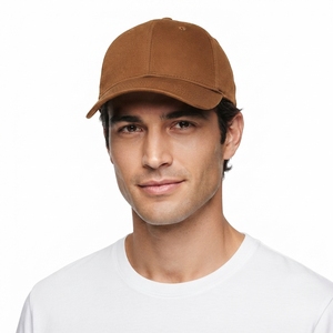 Casquette de baseball sportive personnalisée de haute qualité en tissu Oxford à 5 panneaux avec lacets, couleur unie, ajustable, 100 % coton, pour femme/homme, avec ouverture pour queue de cheval - Product Image 5