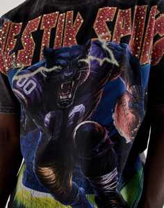 T-shirts pour hommes, vêtements de mode, impression DTF, style streetwear, t-shirt imprimé DTF, poids lourd 300 GSM, pour la mode d'hiver - Product Image 3