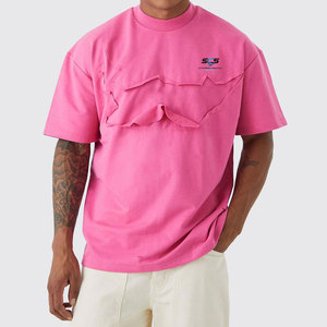 Camiseta de hombre de diseño moderno, de secado rápido, 100% algodón, estampada, de corte holgado y cómodo, talla grande. - Product Image 5