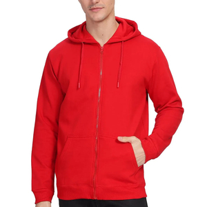 Sweat à capuche zippé pour homme de qualité supérieure, 100% coton, prix raisonnable, fabriqué au Pakistan, en vente - Product Image 1
