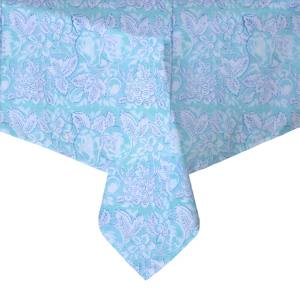 ผ้าปูโต๊ะผ้าฝ้ายพิมพ์ลายแบบแฮนด์เมดผ้าคลุมโต๊ะทรงสี่เหลี่ยมที่ทันสมัยสำหรับบ้านคุณสมบัติงานแฮนด์เมดสำหรับงานแต่งงาน - Product Image 1