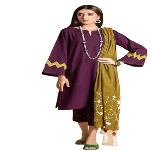 Sari de soirée lourd de créateur Kanya Fancy Garments, prêt-à-porter, robe traditionnelle indienne en lin pour femme 2020 - Product Image 1
