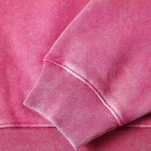 Sudaderas con Capucha de Estilo Moderno, Lavado Ácido, 100% Algodón, Felpa, Corte Regular, Ropa Casual de Invierno, Logotipo Personalizado, Transpirable - Product Image 3