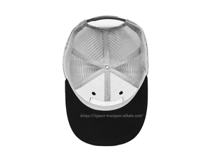Casquettes de camionneur personnalisées avec patch tissé, maille 6 panneaux, haute qualité, vente en gros, fabrication OEM au Vietnam - Product Image 5