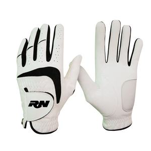 Fabricant d'usine Prix de gros Gants de golf en cuir de haute qualité Cabretta Premium Quality Modern Custom Logo Hands - Product Image 1