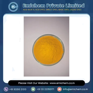 Poudre de colorant jaune industriel de base 37, teinte jaune vif pour applications de coloration des tissus textiles - Product Image 2