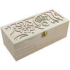 <b>Decorative</b> <b>Wooden</b> Organizer <b>Box</b> - Vintage Handmade Design Made in Vietnam - Product Image 3