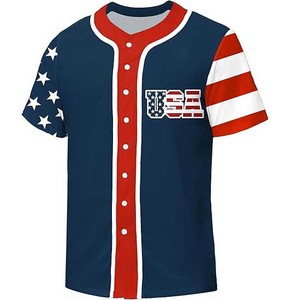 Uniforme de Béisbol Sublimado Transpirable al por Mayor, Ropa Deportiva con Estampado Completo para Equipos Profesionales de Softbol - Product Image 1