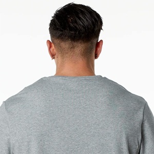 Camiseta Oversize de Algodón para Hombre, de Alta Calidad, Hombros Caídos, Corte Holgado, Estilo Casual Urbano, Tallas Grandes - Product Image 2