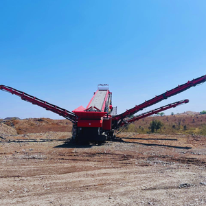 Installation de criblage sur chenilles robuste pour l'extraction de matériaux de construction et le recyclage en carrière |   Mobile 3 Deck 4 Deck | Innovations Hailstone - Product Image 3