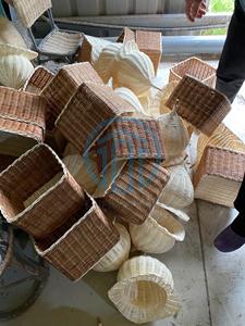 NEW Luxury Handmade Wicker <b>Gift</b> <b>Box</b> for <b>Ramadan</b> Mubarak Sustainable Natural Rattan <b>Box</b> for Arabic Festival Candy and Home Decor - Product Image 5