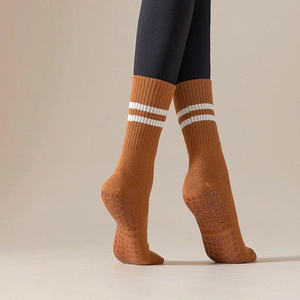 Calcetines Deportivos Heart Grip, Antideslizantes, de Algodón Elástico, Transpirables, Cómodos, para Yoga, Pilates, Fitness, Modernos, para Entrenamiento en Interiores - Product Image 6