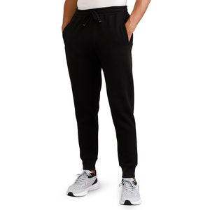 Men Black Jogger Pants Lightweight Quick Dry Breathable Loose Fit Gym Running Sportswear Anti Static Bulk OEM Supplier - Product Image 1