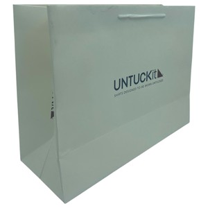 Túi Giấy gấp tem nóng vàng để mua sắm và đóng gói để sử dụng hàng ngày - Product Image 4