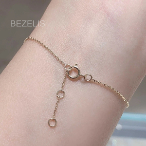 Pulsera de tenis atemporal con diamantes cultivados en laboratorio de corte redondo, pulsera de cadena de oro con diamantes cultivados en laboratorio de corte radiante, de lujo ético y herencia familiar S - Product Image 4