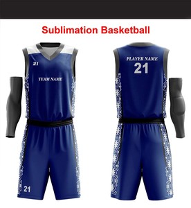 Uniforme de basket-ball unisexe personnalisé, respirant, anti-humidité et à séchage rapide - Product Image 4