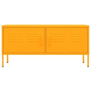Soporte para TV color amarillo mostaza, 41.3"x13.8"x19.7", material de acero - Product Image 3