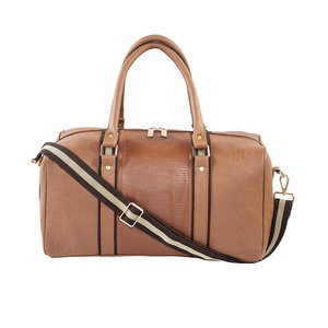 Sac de voyage en toile cirée fait main, sac de transport, sac de voyage en toile et cuir, sac de week-end, cadeau unique pour les pères, grand format - Product Image 1