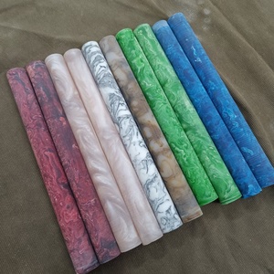Tiges de queue de billard en résine professionnelle, motif tourbillon, pour la construction de queues de billard, conceptions personnalisées et réparations - Product Image 1
