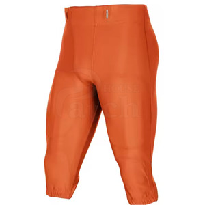 Pantalon de football américain pour hommes, taille élastique, tissu extensible, coutures robustes, pantalon de sport pour l'entraînement et les matchs - Product Image 2