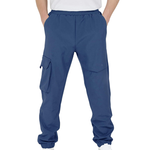 Wholesale Custom <b>Men</b> Cargo <b>Trousers</b> Multi Pocket Casual Streetwear Pants <b>Elastic</b> Waist OEM ODM Private Label Manufacturer <b>Men</b> - Product Image 2