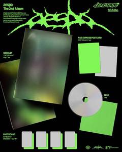 Aespa Single Dirty Work (Dirty Code Ver) CD de musique pop électronique (Matériau papier-plastique) Langue coréenne Tous âges BW-155 KR - Product Image 3