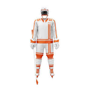 Ensemble d'uniformes de hockey sur glace personnalisés : maillot et short, séchage rapide, évacuation de l'humidité, modèle joueur, unisexe, haute qualité, fabrication OEM - Product Image 5