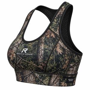 Sujetador Deportivo de Yoga para Mujer, Sublimado, de Alta Sujeción, Material Spandex, Tirantes Ajustables Sin Costuras, Secado Rápido Frontal, Precio Bajo, Superventas - Product Image 3