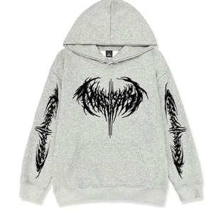 Sweat à capuche tendance pour homme, 100 % coton molletonné, avec poche, bas côtelé, teint uni, respirant, séchage rapide, coupe classique - Product Image 2