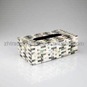 Porte-serviettes en nacre classique, fait main, imperméable, pour cadeaux en Inde - Product Image 4