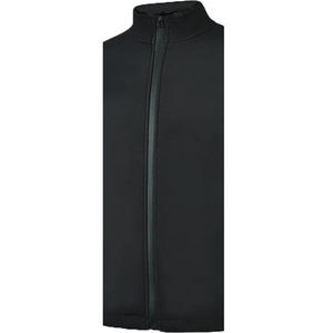 Softshell Homme Personnalisé Hiver Décontracté Col Montant Zippé Couleur Unie Imperméable Respirant Coupe-Vent Séchage Rapide Écologique - Product Image 3