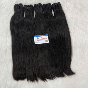 SUPER OFERTA Cabello Natural Liso en Trama, Cabello Humano Vietnamita, Sin Caída, Sin Enredos, Gran Stock Disponible - Product Image 1