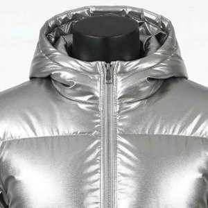 Custom Logo Wholesale <b>Men's</b> Winter Puffer <b>Jackets</b> with Zipper Breathable <b>Plus</b> <b>Size</b> & Print Design Bubble <b>Jackets</b> - Product Image 4