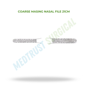 Lima nasal de grano grueso de 21 cm, instrumento quirúrgico ORL, herramienta para limar huesos en rinoplastia - Product Image 2
