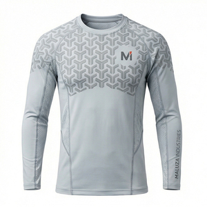 เสื้อรัดกล้ามเนื้อแขนยาวระบายอากาศได้ดี เป็นมิตรกับสิ่งแวดล้อม สำหรับการฝึกกีฬา รุ่น 2026 - Product Image 1