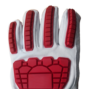 Guantes de Seguridad para Mecánicos, Antideslizantes, Resistentes a Cortes y Vibraciones, de Cuero TPR, a Precios Razonables, para las Últimas Tendencias - Product Image 5