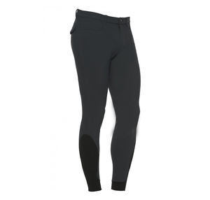 <b>Women</b> High Waist Riding Breeches Full Length Four-Way Stretch With Pockets Black Woven Pants 2026 - Product Image 5