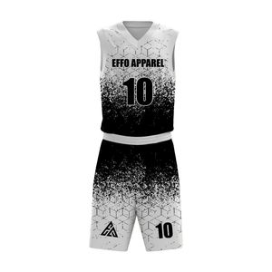 Uniforme de Baloncesto de Malla con Ajuste Cómodo, Ropa Deportiva, Fabricante de Ropa Deportiva con Logotipo Personalizado, Producción al por Mayor - Product Image 3