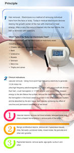 Appareil de traitement permanent par électrolyse à aiguille électrolytique en ABS pour le corps, modèle portable - Product Image 3