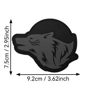 Custom Eco Friendly PVC Safari <b>Animal</b> Patch Soft Rubber Iron On Cartoon Badge for Clothing Hats Bags Backpack DIY Decorative - Product Image 6