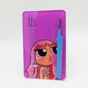 Professional Designs Custom Made Doll Eyelash <b>Tiles</b> Top Trend High Demand Lash <b>Tile</b> Acrylic Plate Tweezers Holders With Magnet - Product Image 6