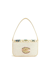 Sac à bandoulière de qualité supérieure, fait main, brodé de perles, personnalisable, imprimé en typographie, pour les occasions festives, les mariages et les soirées - Product Image 4